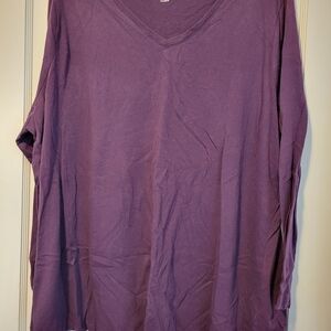 Terra & Sky Purple Long Sleeve Tee